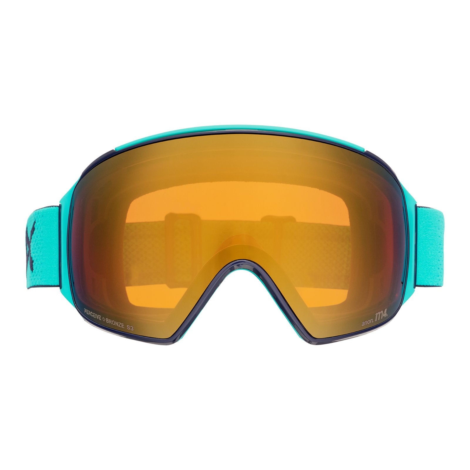 M4 Goggles (Toric) + Bonus Perceive Lens + Mfi Face Mask Marine - Perceive Sunny Bronze Lens (17% / S3) w/ Perceive Cloudy Burst Lens (59% / S1) - Image 2