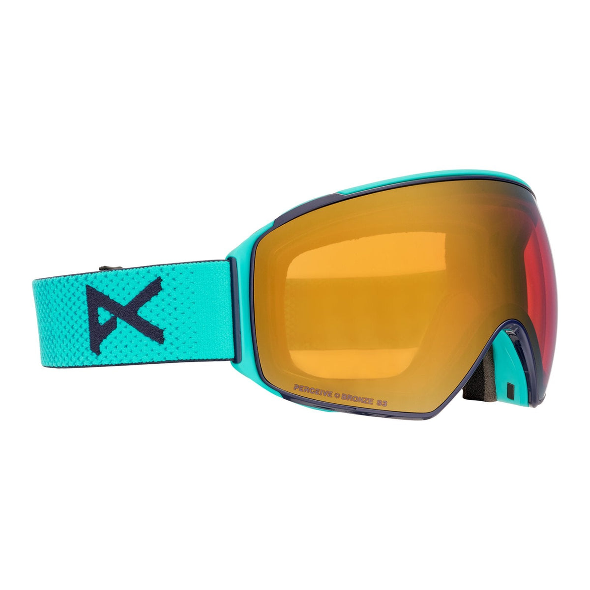 M4 Goggles (Toric) + Bonus Perceive Lens + Mfi Face Mask Marine - Perceive Sunny Bronze Lens (17% / S3) w/ Perceive Cloudy Burst Lens (59% / S1) - Image 3