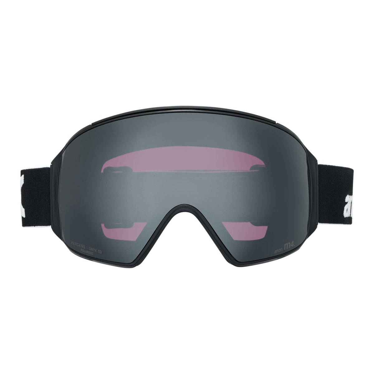 M4 Goggles (Toric) + Polarised Perceive Lens Black - Perceive Sunny Polarised Onyx Lens (10% / S3) w/ Perceive Variable Violet Lens (34% / S2) - Image 2