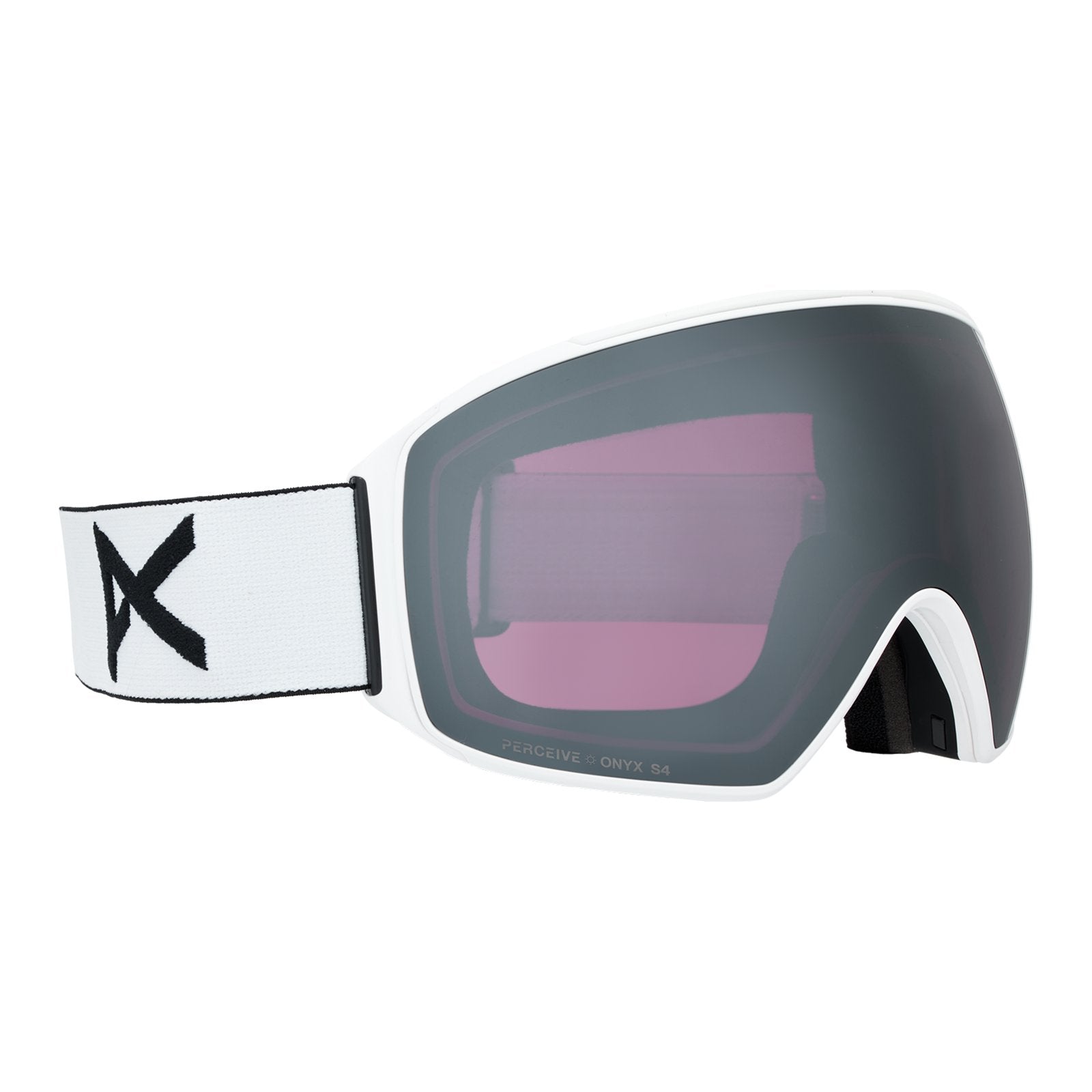 M4 Low Bridge Fit Goggles (Toric) + Bonus Perceive Lens + Mfi Face Mask White - Perceive Sunny Onyx Lens (6% / S4) w/ Perceive Variable Violet Lens (34% / S2) - Image 3