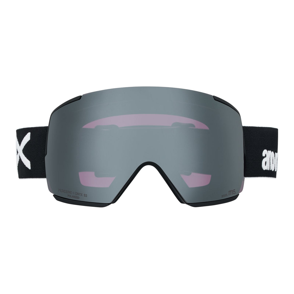 M5 Goggles + Polarised Perceive Lens Black - Perceive Sunny Polarised Onyx Lens (10% / S3) w/ Perceive Variable Violet Lens (34% / S2) - Image 2