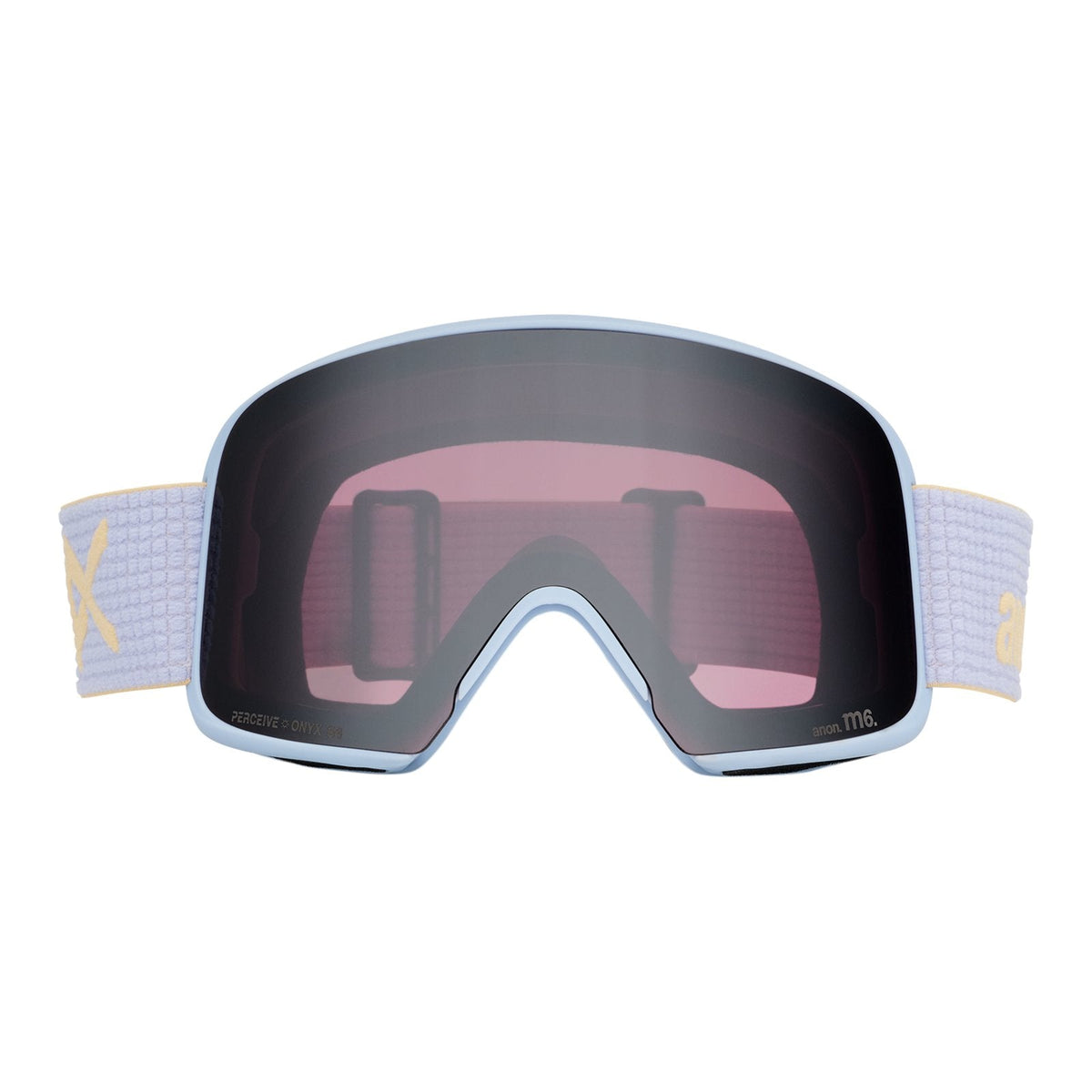M6 Goggles + Bonus Lens + Mfi Face Mask Airstream Blue - Perceive Sunny Onyx Lens (6% / S4) w/ Perceive Variable Violet Lens (34% / S2) - Image 2