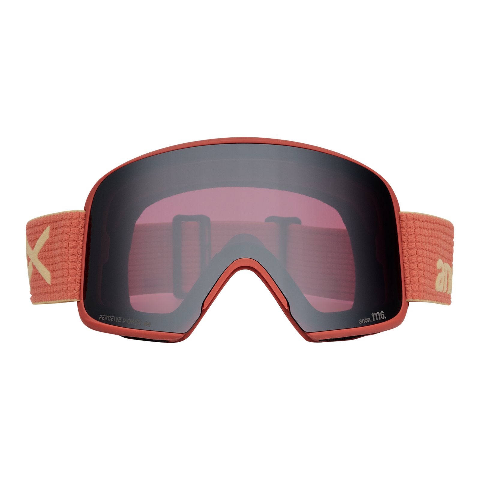 M6 Goggles + Bonus Lens + Mfi Face Mask Terracotta - Perceive Sunny Onyx Lens (6% / S4) w/ Perceive Variable Violet Lens (34% / S2) - Image 2