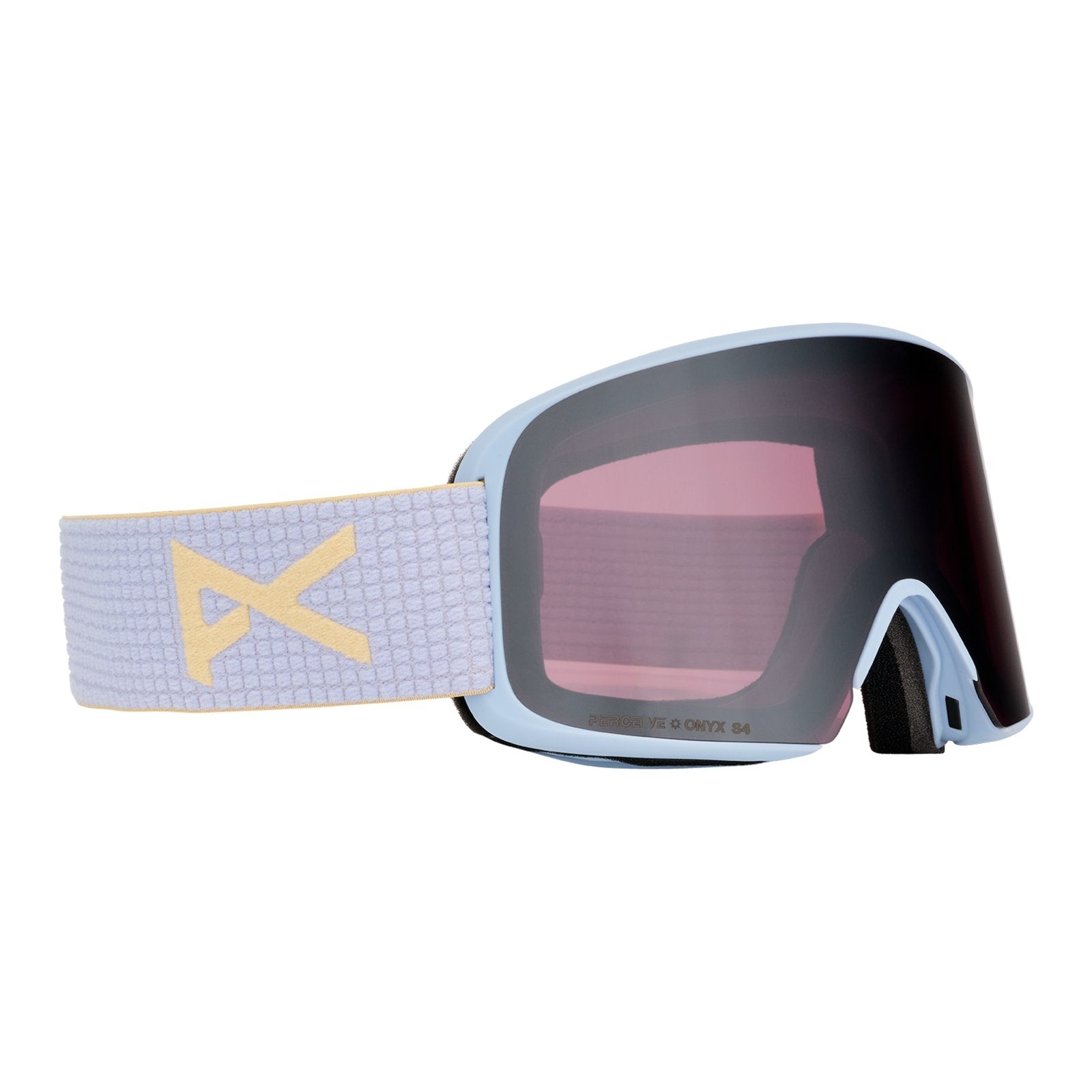 M6 Low Bridge Fit Goggles + Bonus Lens + Mfi Face Mask Airstream Blue - Perceive Sunny Onyx Lens (6% / S4) w/ Perceive Variable Violet Lens (34% / S2) - Image 3