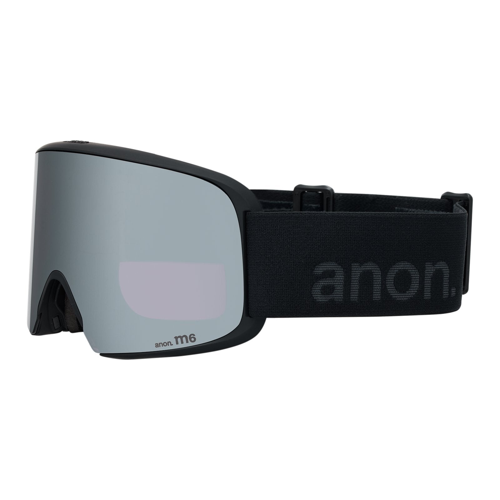 M6 Low Bridge Fit Goggles + Bonus Lens + Mfi Face Mask Smoke - Perceive Sunny Onyx Lens (6% / S4) w/ Perceive Variable Violet Lens (34% / S2) - Image 1