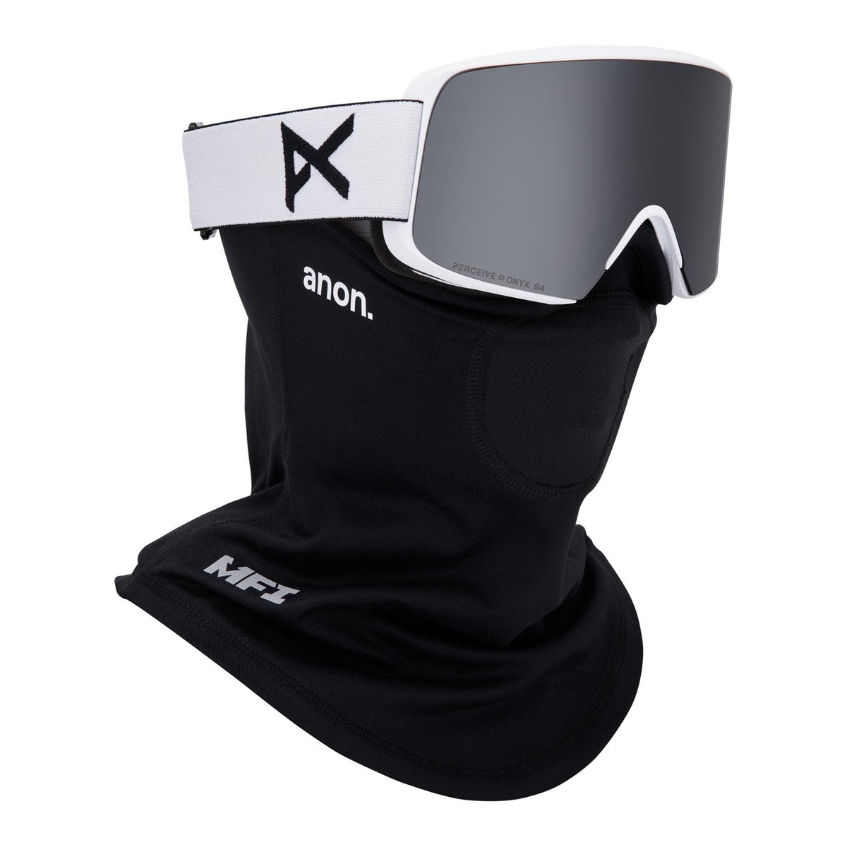M6S Goggles + Bonus Lens + Mfi Face Mask White - Perceive Sunny Onyx Lens (6% / S4) w/ Perceive Variable Violet Lens (34% / S2) - Image 5