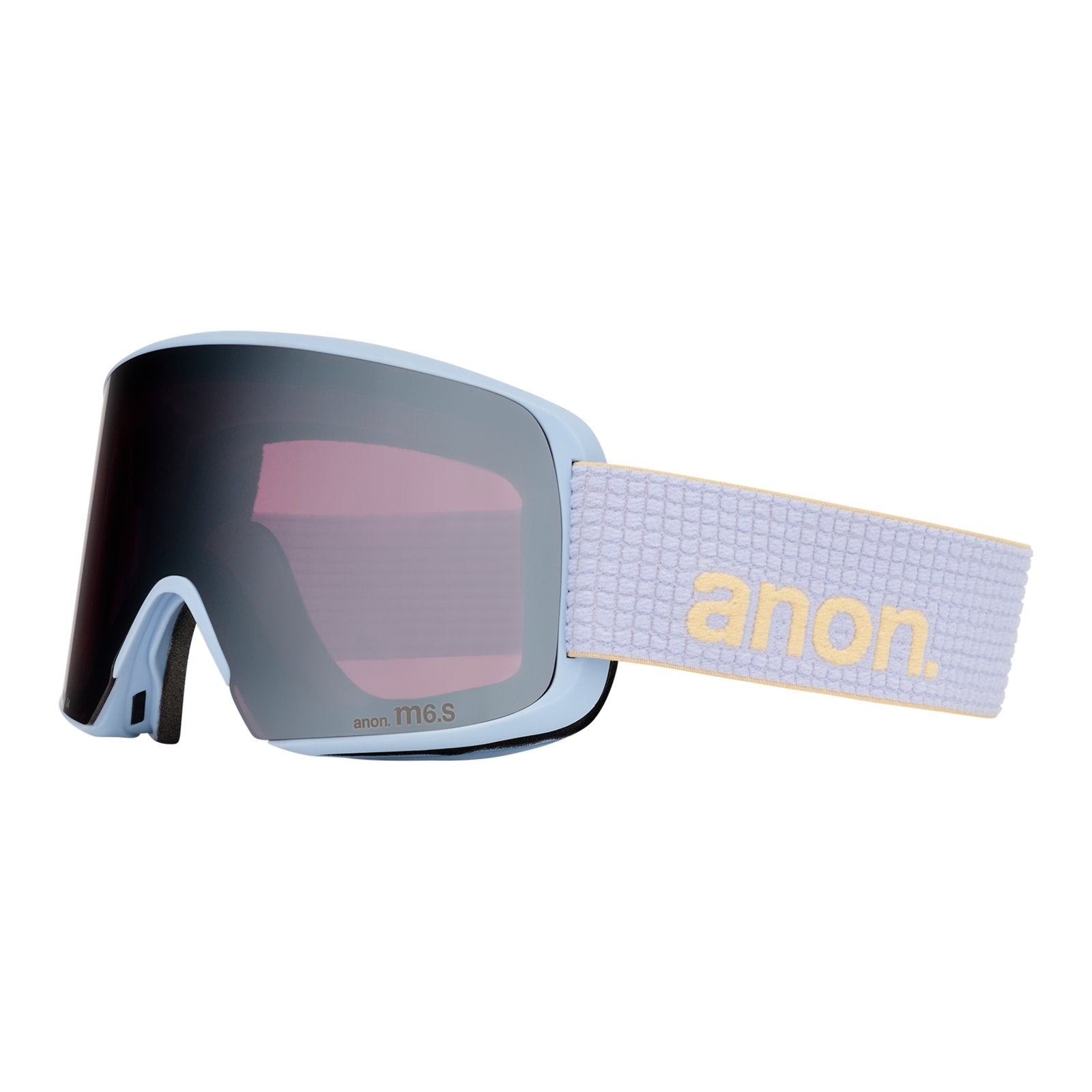 M6S Low Bridge Fit Goggles + Bonus Lens + Mfi Face Mask Airstream Blue - Perceive Sunny Onyx Lens (6% / S4) w/ Perceive Variable Violet Lens (34% / S2) - Image 1