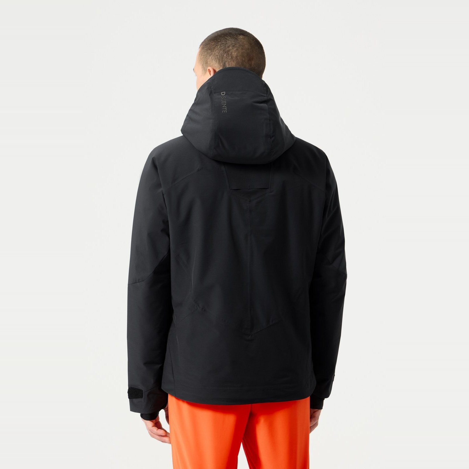 Mens Hybrid Insulated Ski Jacket Black - Image 2