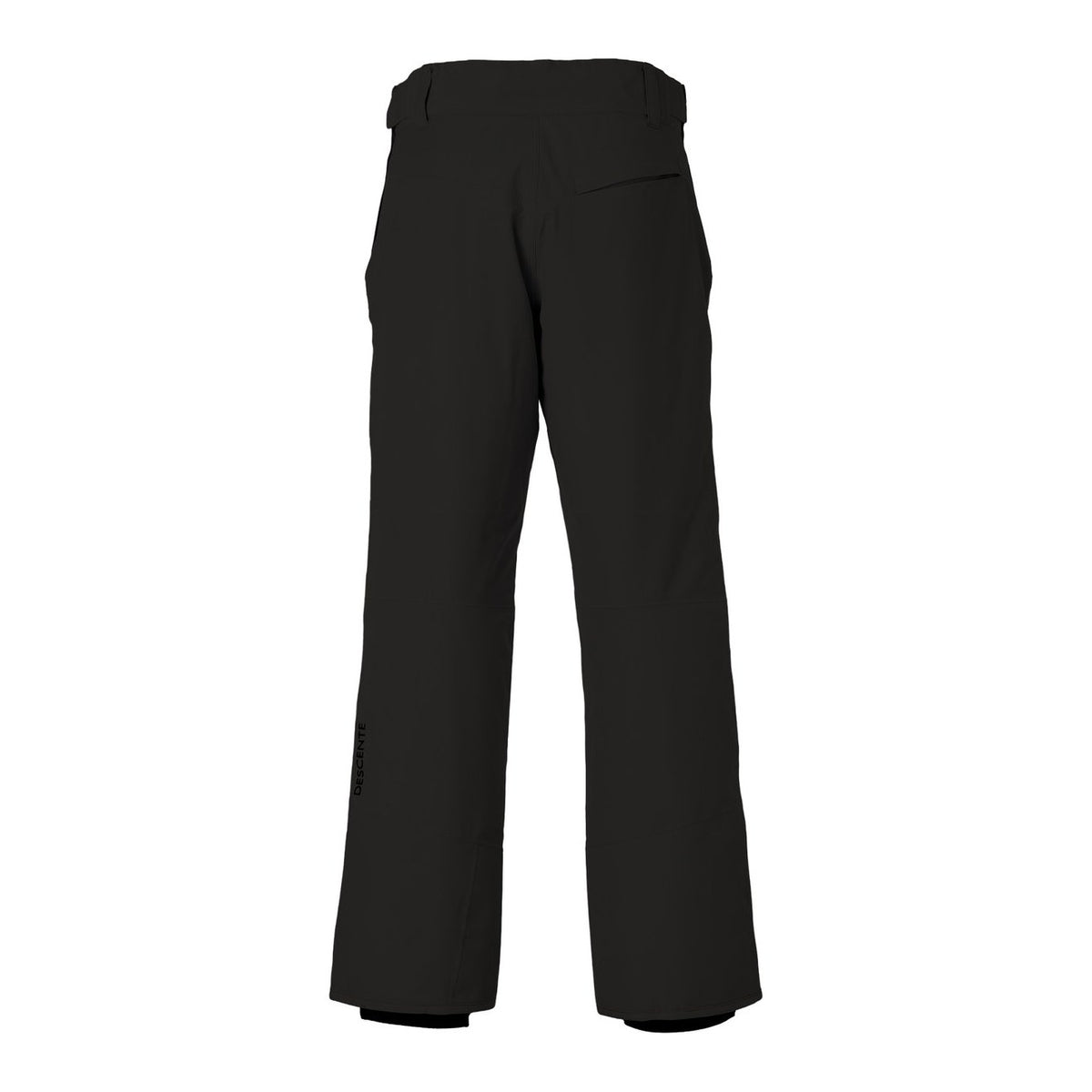 Mens Smooth Ski Pants Black - Image 2