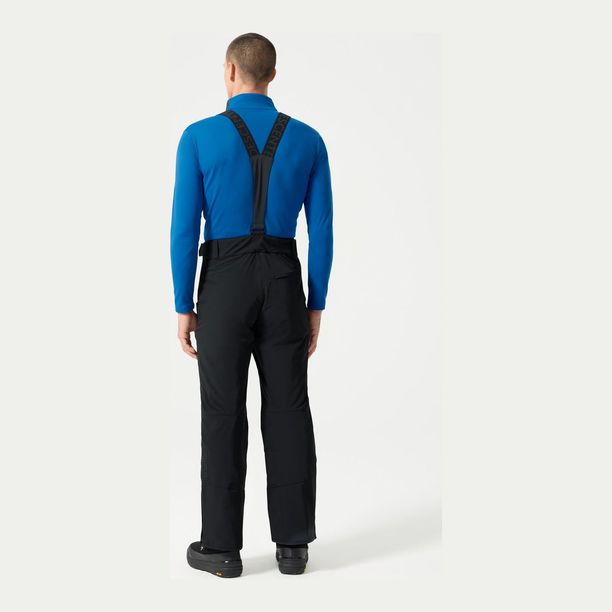 Mens Swiss Ski Pants Black - Image 2