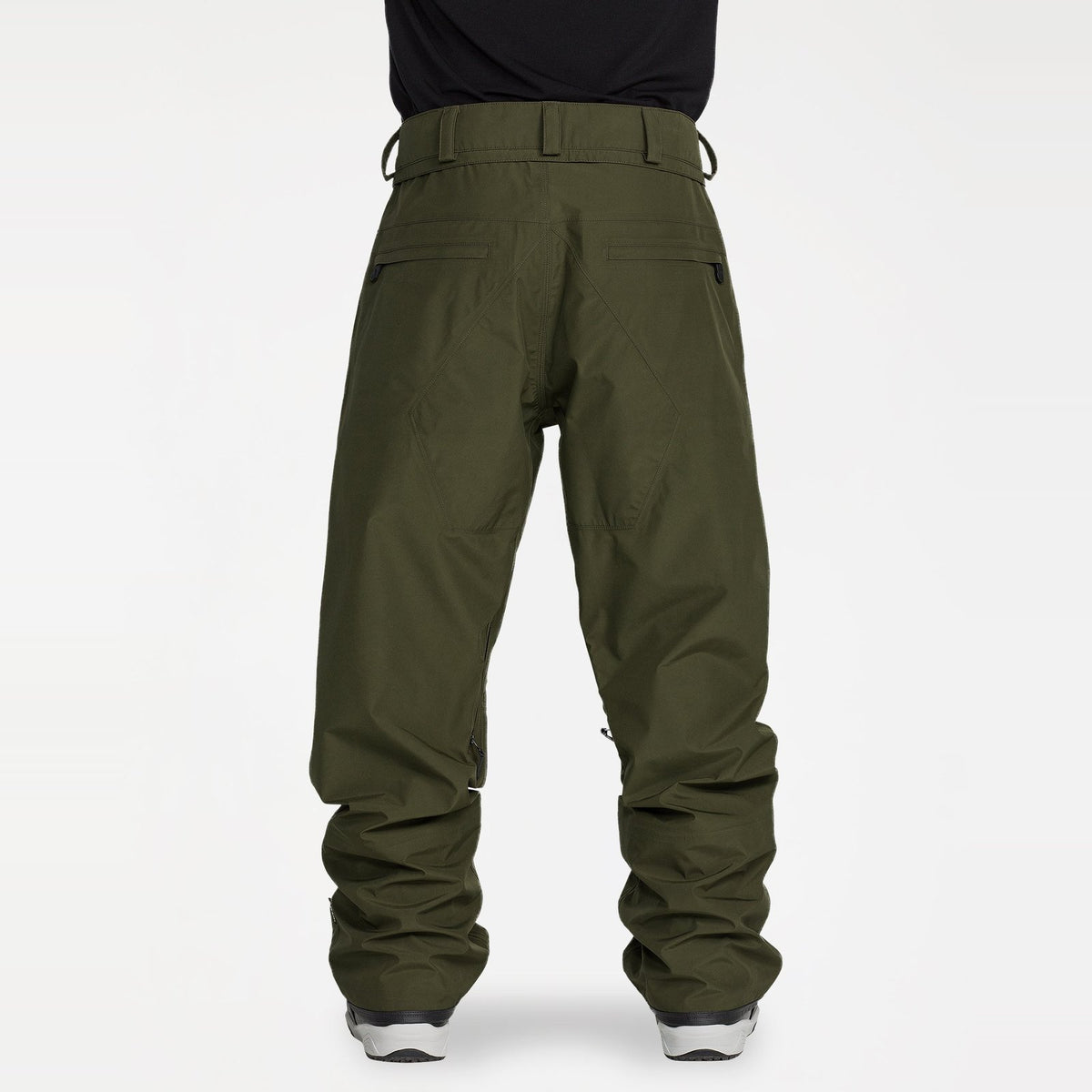 Mens Test Gore-Tex Pants Dark Green - Image 3