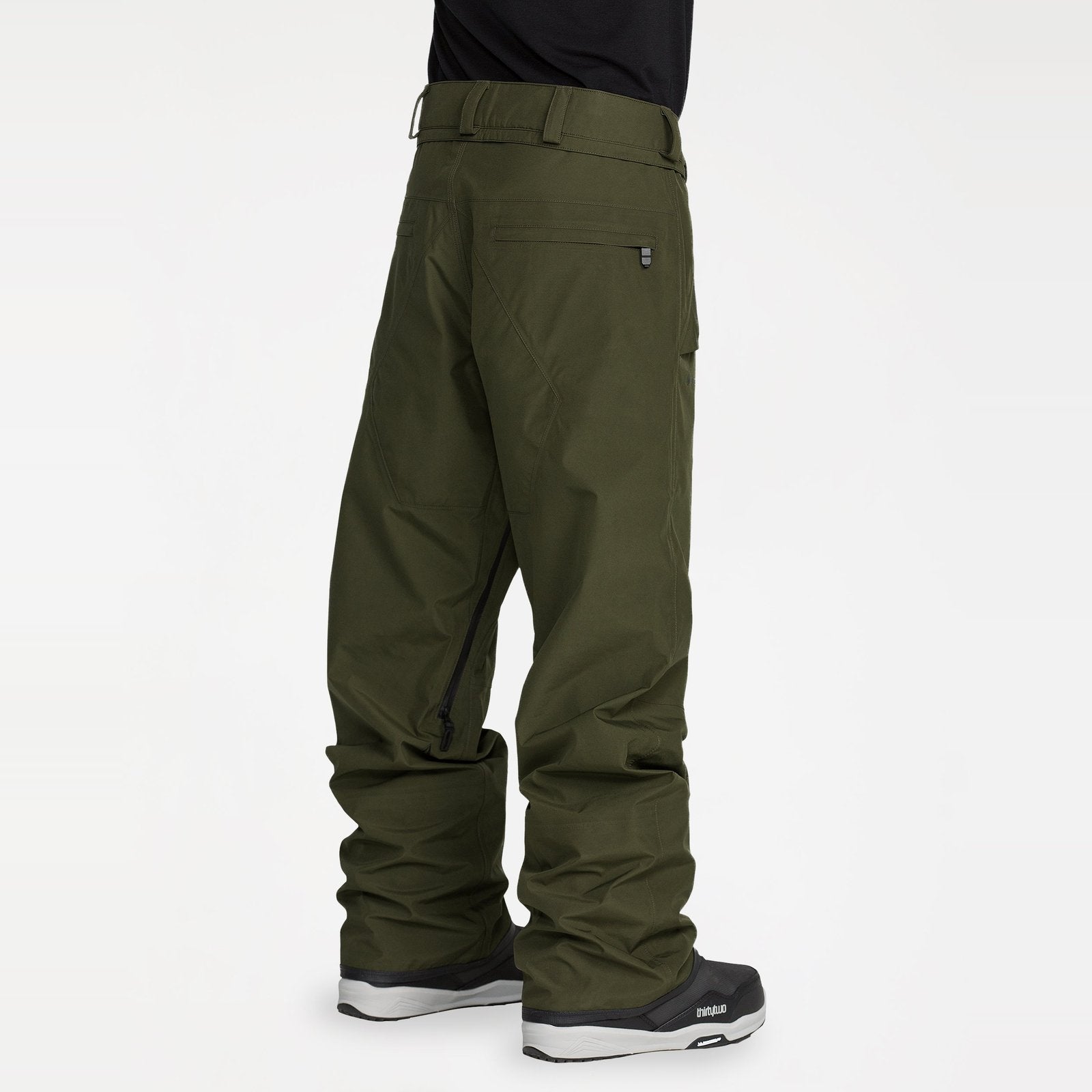 Mens Test Gore-Tex Pants Dark Green - Image 4