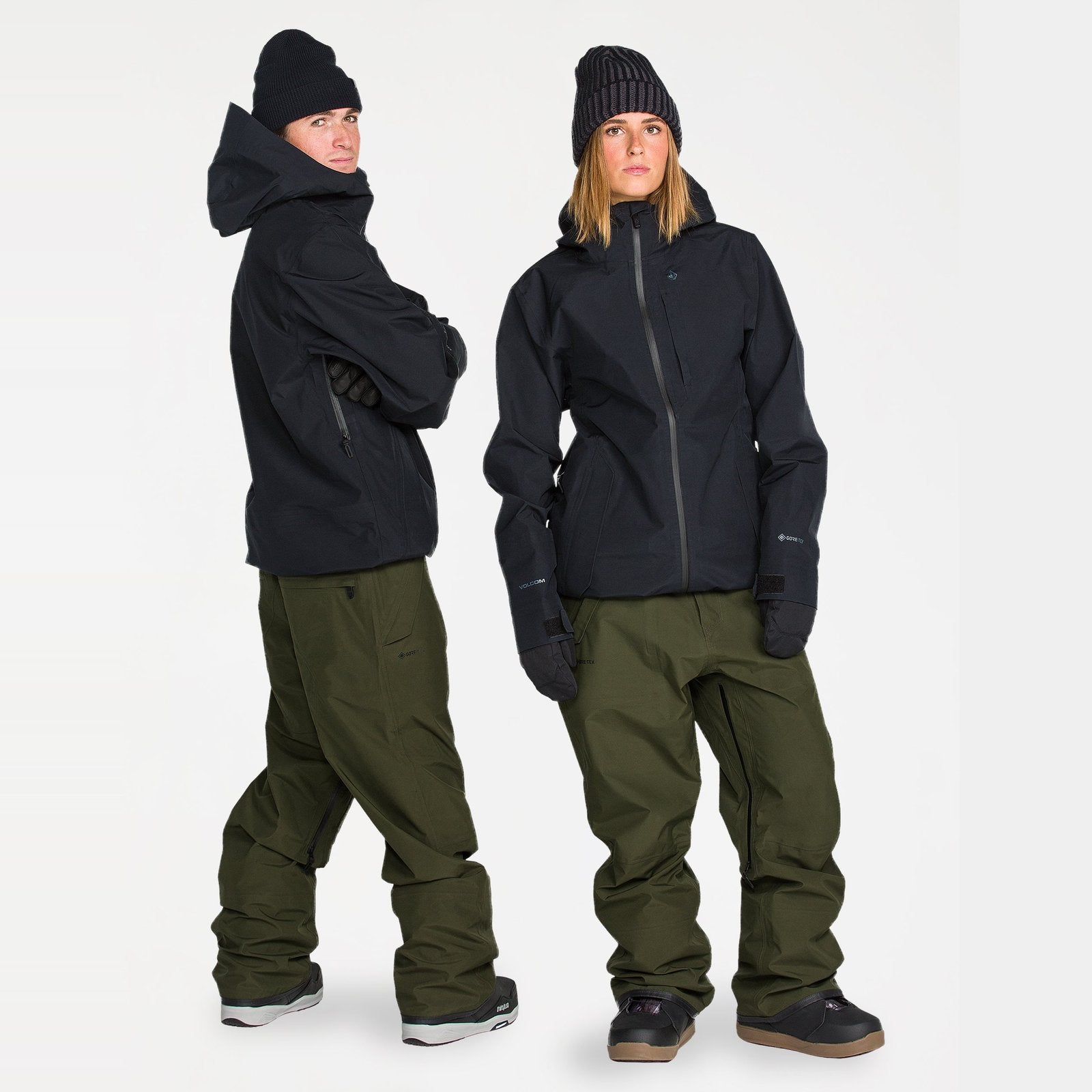 Mens Test Gore-Tex Pants Dark Green - Image 7