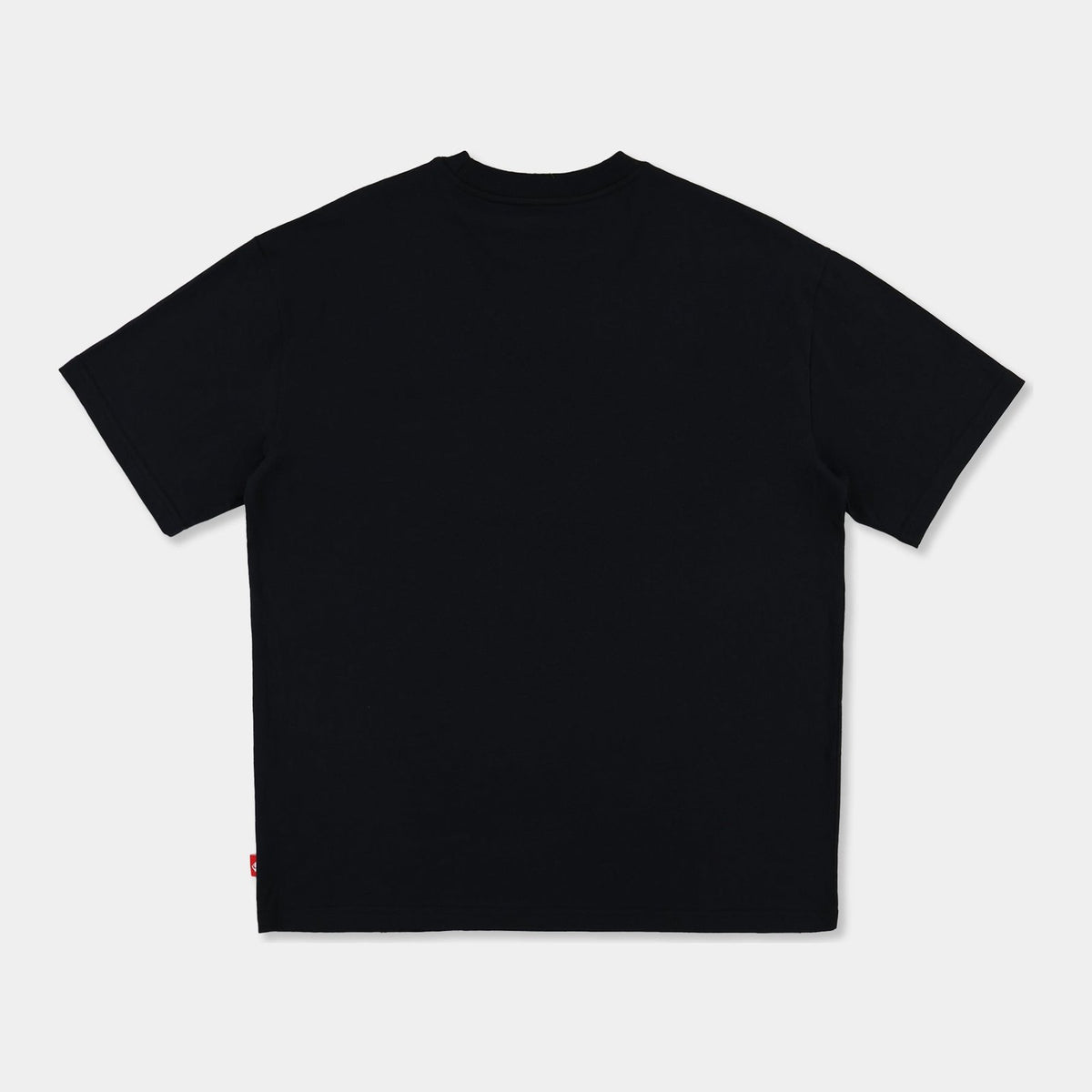 Mens Top Line T-Shirt Black - Image 7