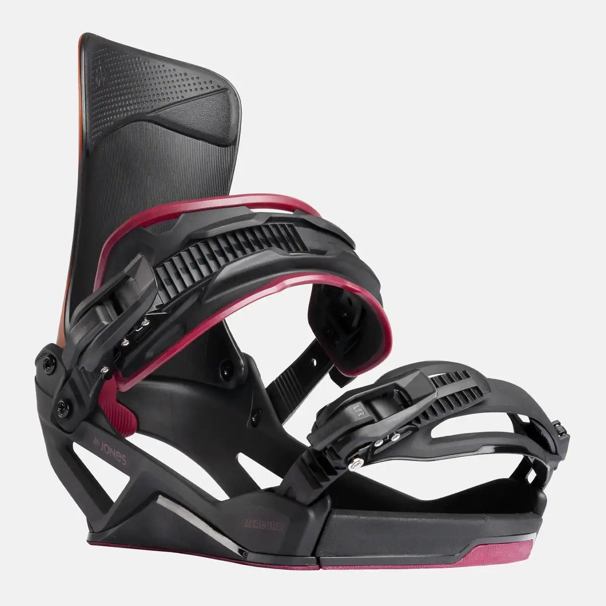 Mercury FASE Snowboard Binding Borealis Black / Pink - Image 2