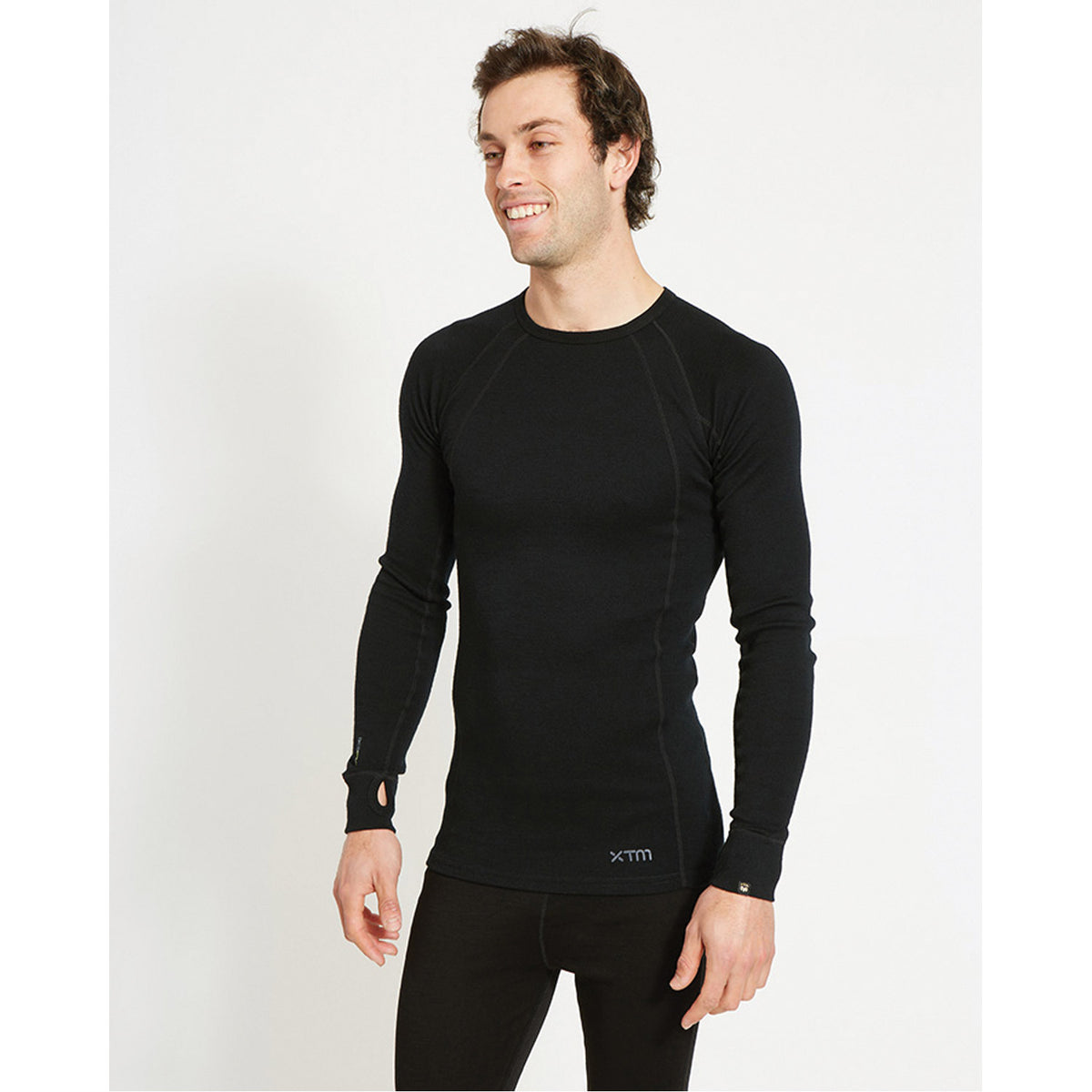 Plus Size Merino 230 Wool Unisex Long Sleeve Thermal Top