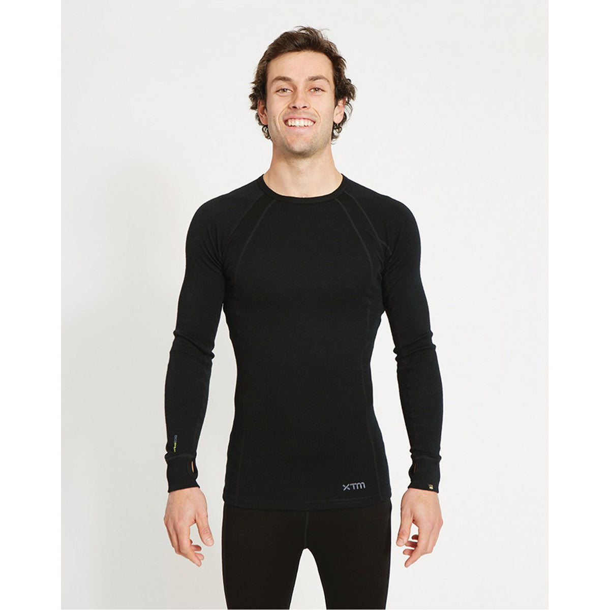 Plus Size Merino 230 Wool Unisex Long Sleeve Thermal Top