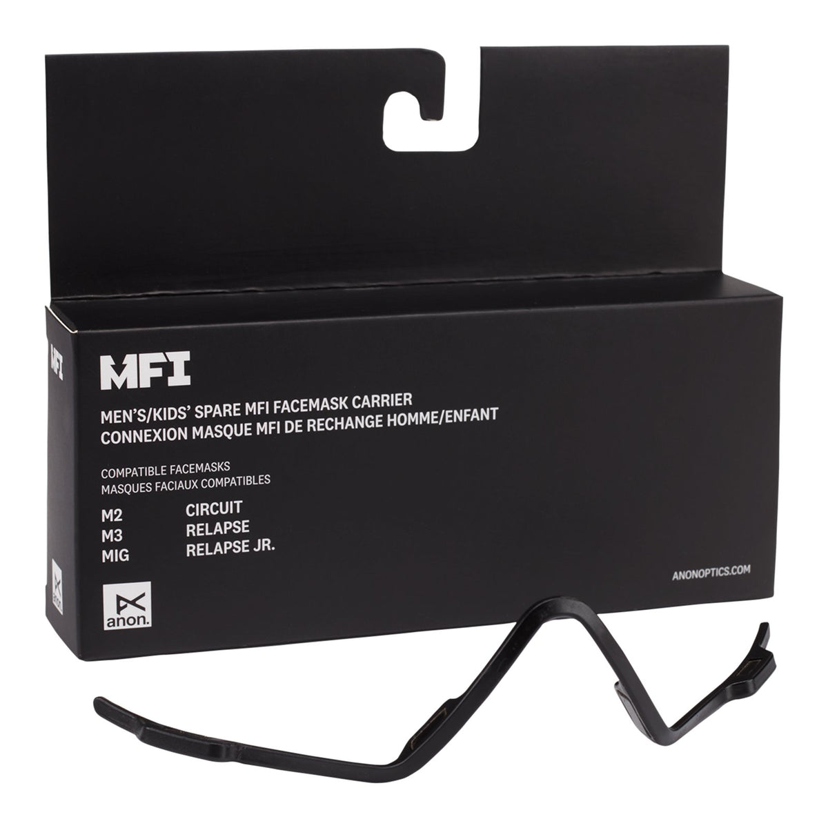 MFI Face Mask Carrier Black CR Black - Image 2