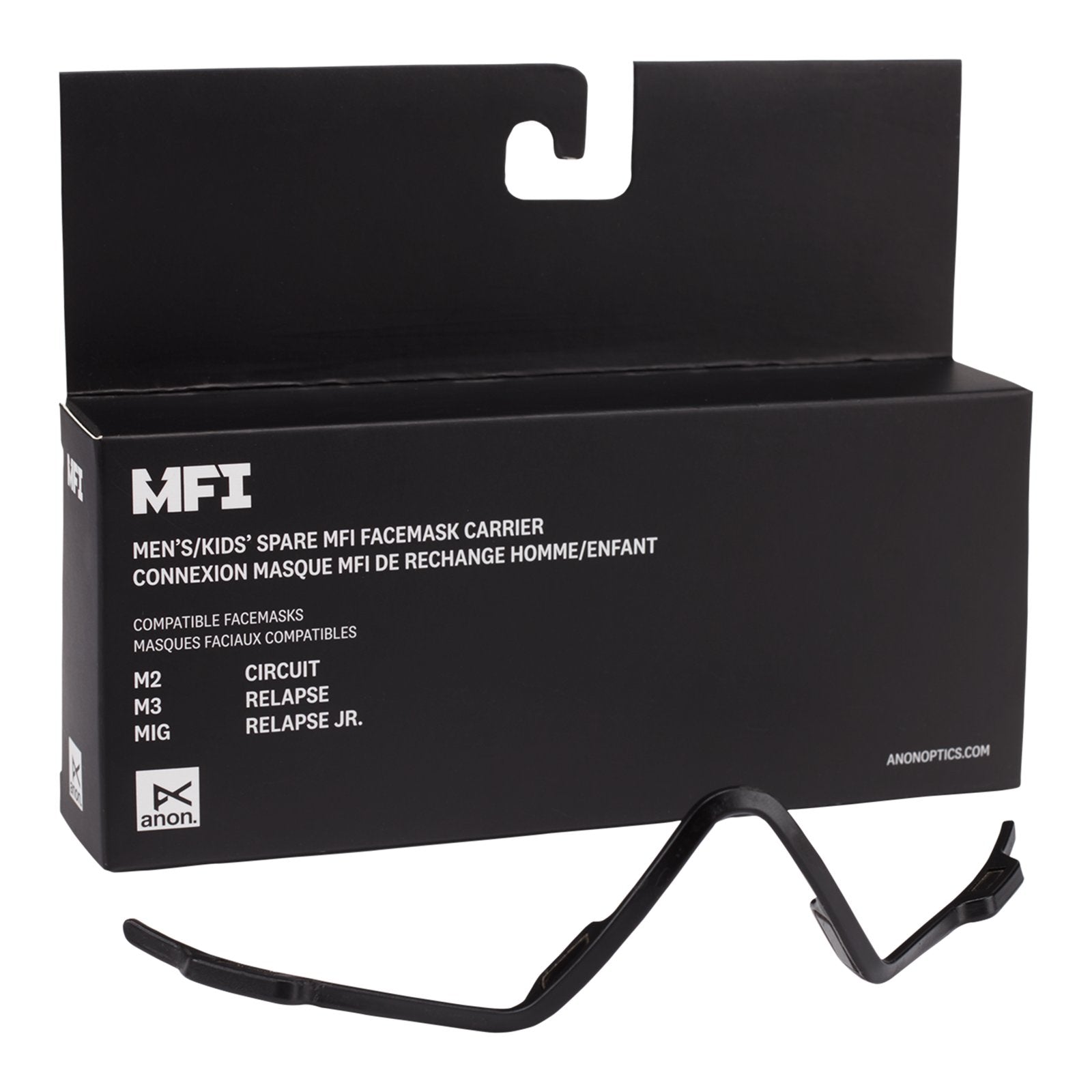 MFI Face Mask Carrier Black CR Black - Image 2
