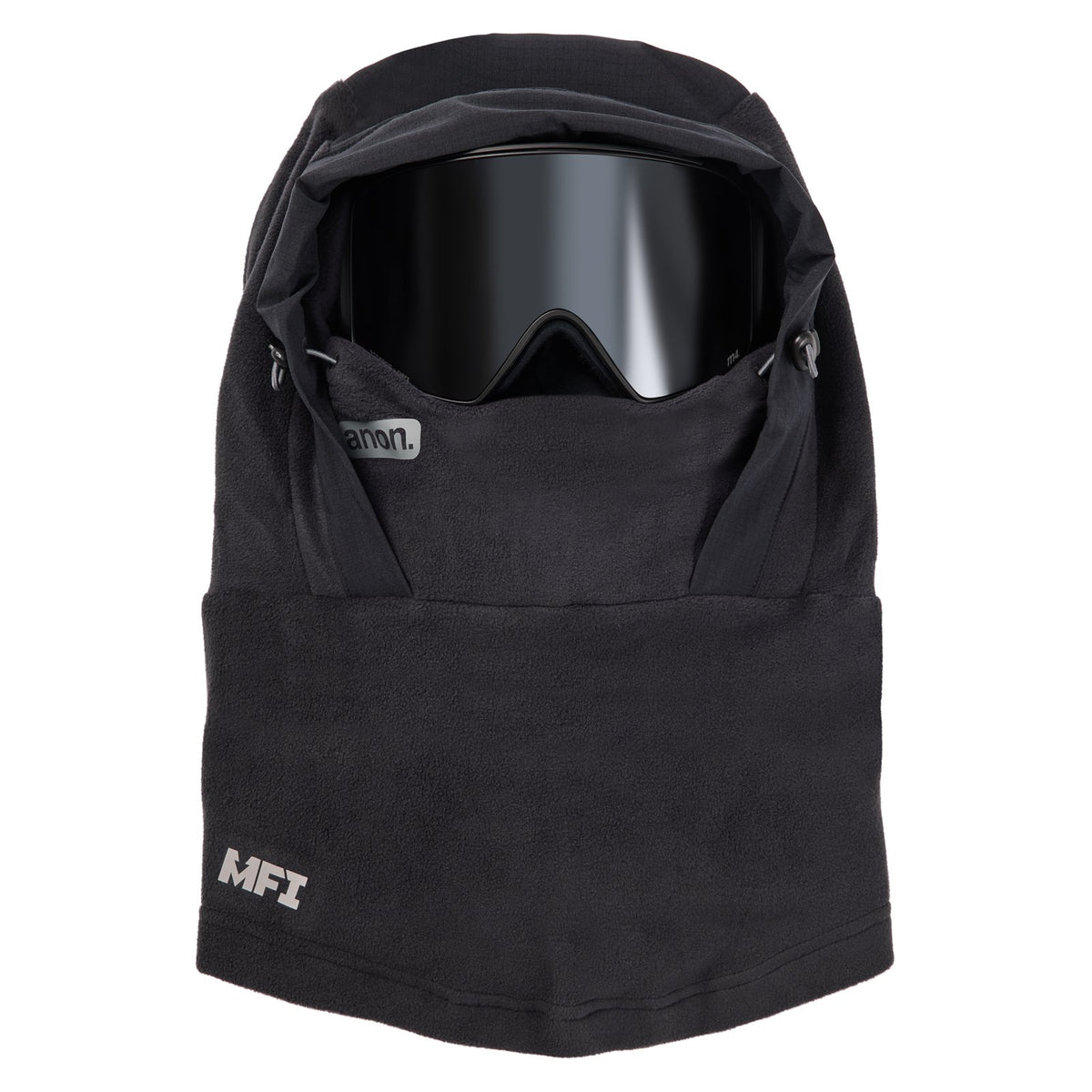 MFI Fleece Helmet Hood Black - Image 2