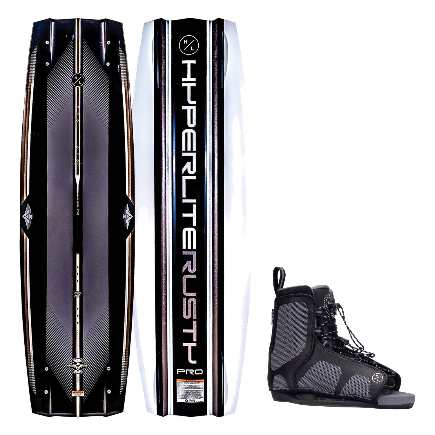 Rusty Pro Wakeboard w/ Remix Boots Package - Image 1