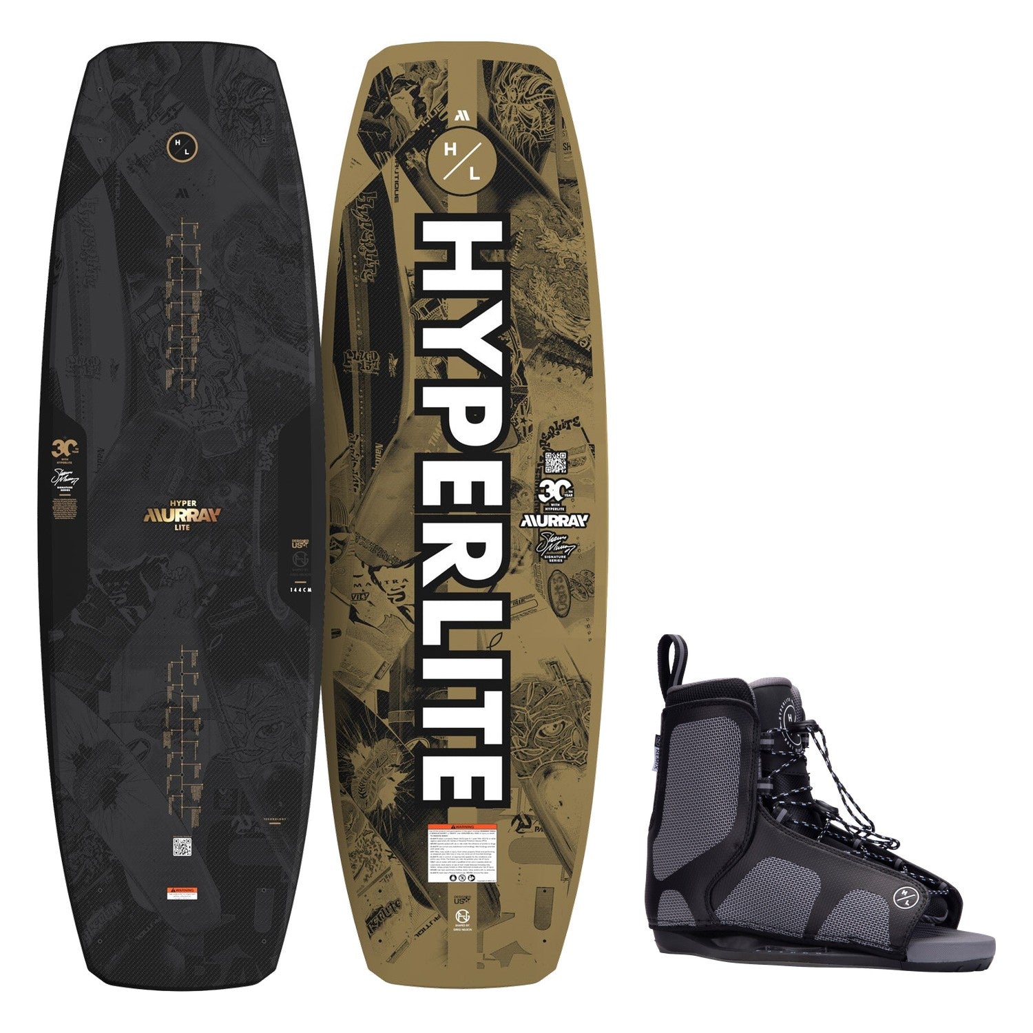 Murray Loaded Wakeboard w/ Remix Boot Package - Image 1
