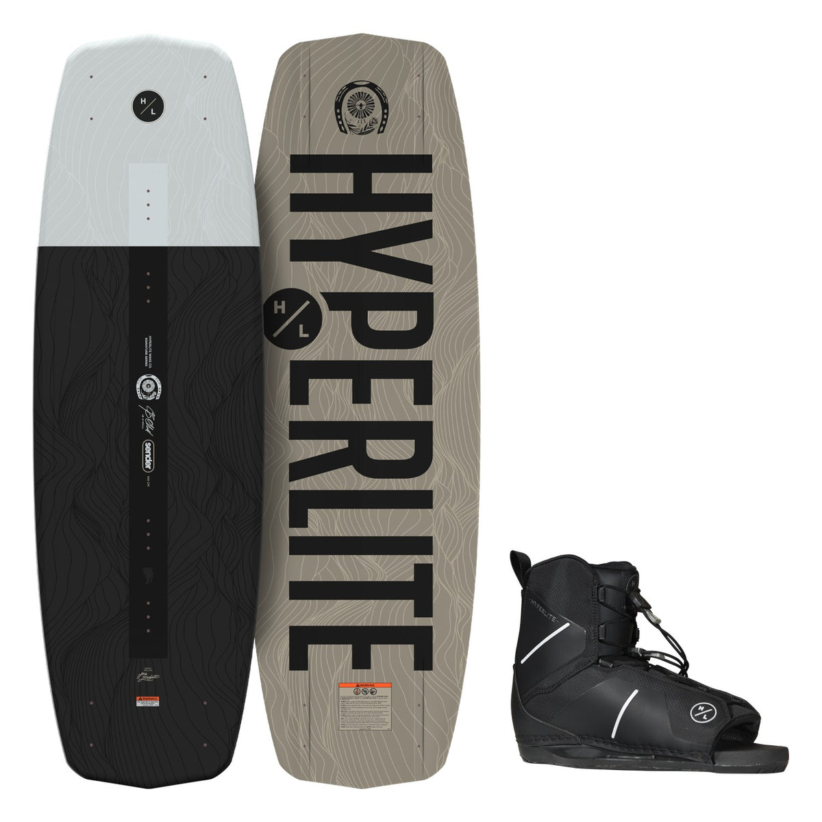 Sender Wakeboard w/ Remix Boot Package - Image 1