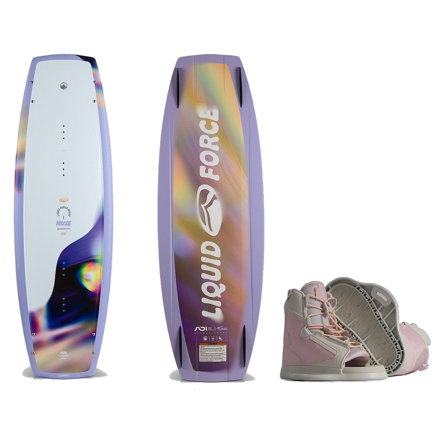 Muse Wakeboard w/ Plush Boot Package - Image 1