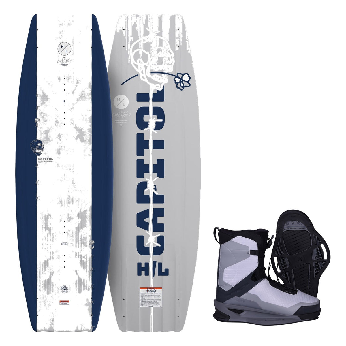 Capitol Wakeboard w/ Zero2 Boot Package - Image 1