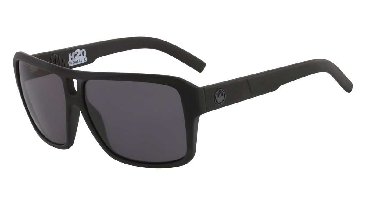 The Jam Matte Black H2O - Lumalens Smoke Polar Lens - Image 1