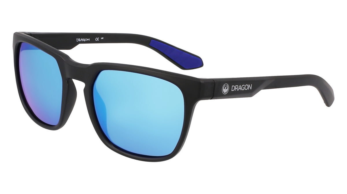 Slip – Matte Black W/ Lumalens Blue Ion Matte Black - Lumalens Blue Ion Lens - Image 1