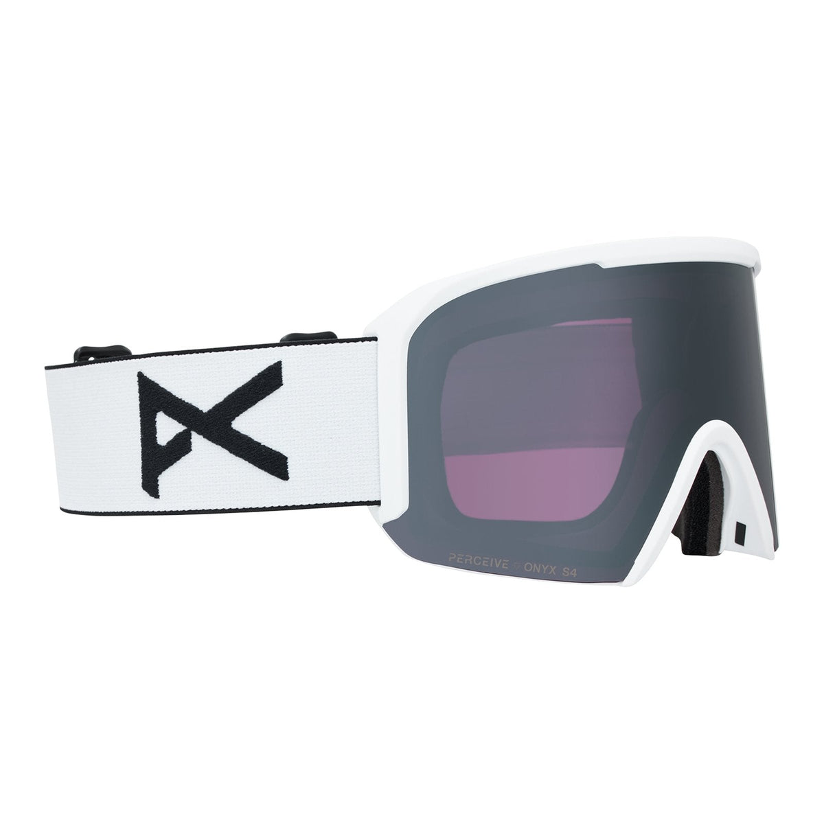 Nesa Goggles + Bonus Lens + Mfi Face Mask White - Perceive Sunny Onyx Lens (6% / S4) w/ Perceive Cloudy Burst Lens (59% / S1) - Image 3