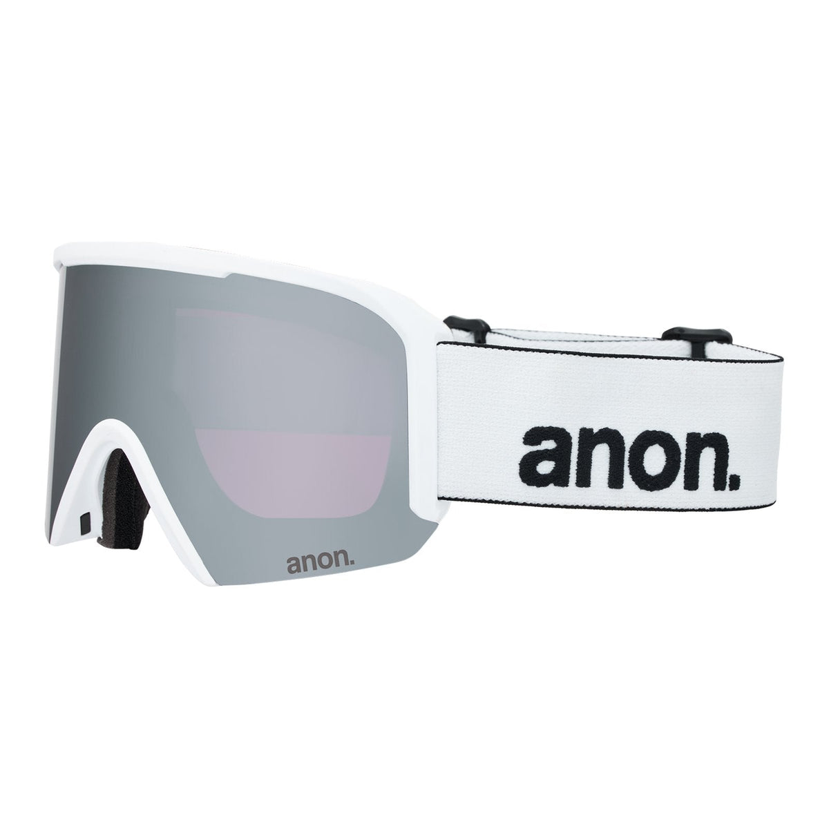 Nesa S Goggles White - Perceive Sunny Onyx Lens (6% / S4) w/ Perceive Cloudy Burst Lens (59% / S1) - Image 1