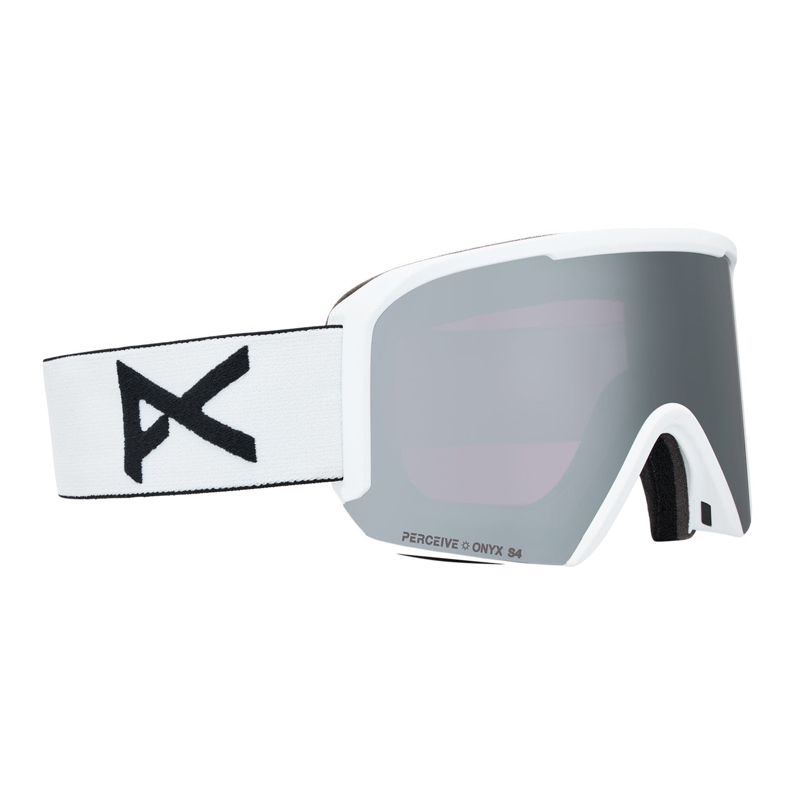 Nesa S Goggles White - Perceive Sunny Onyx Lens (6% / S4) w/ Perceive Cloudy Burst Lens (59% / S1) - Image 3