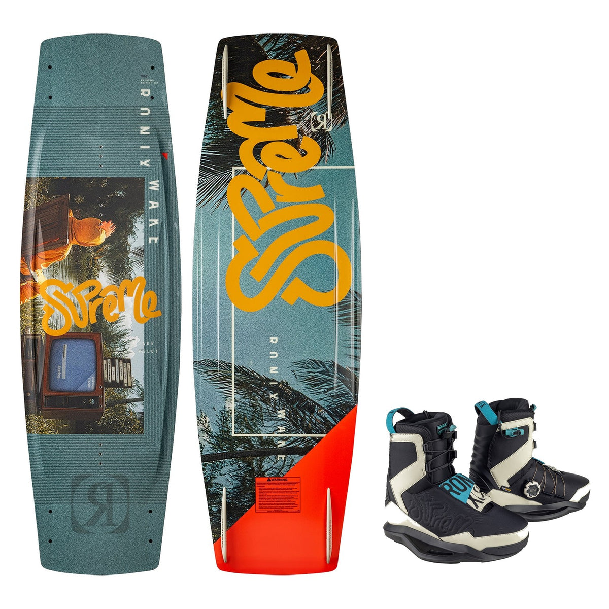 Supreme Wakeboard w/ Supreme Boa Boot Package - Image 1