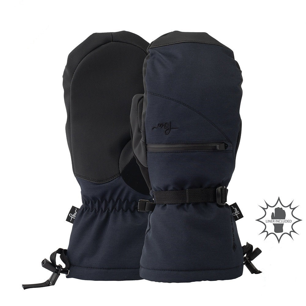 POW Cascadia GTX Long Mitt Black