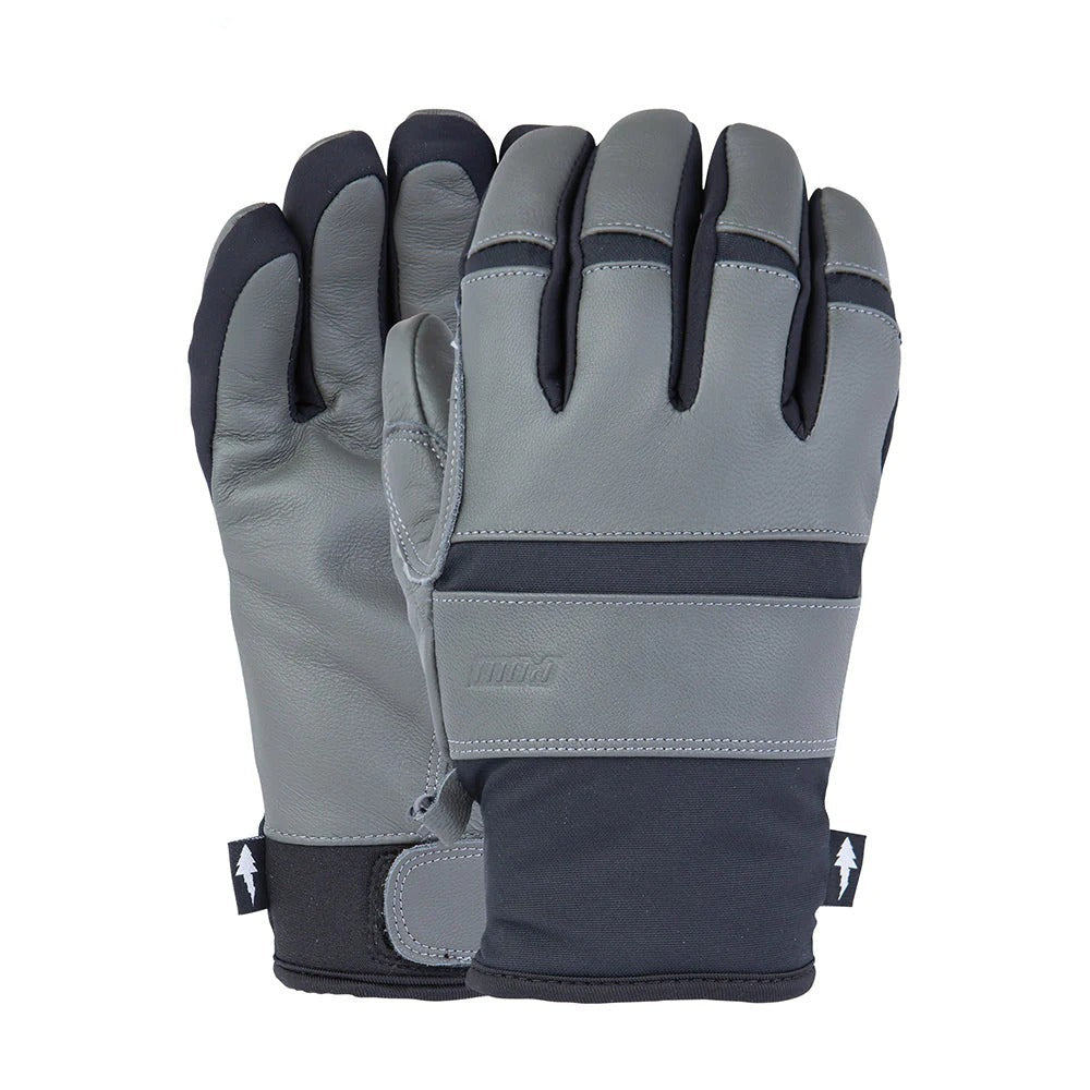 POW orders Gloves Villain Men's Small Snow Ski Gray Black New