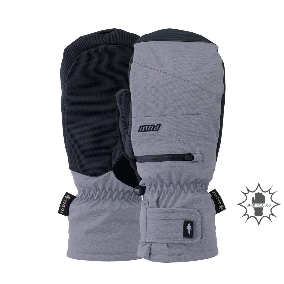 POW Wayback GTX Short Mitt +Warm Grey