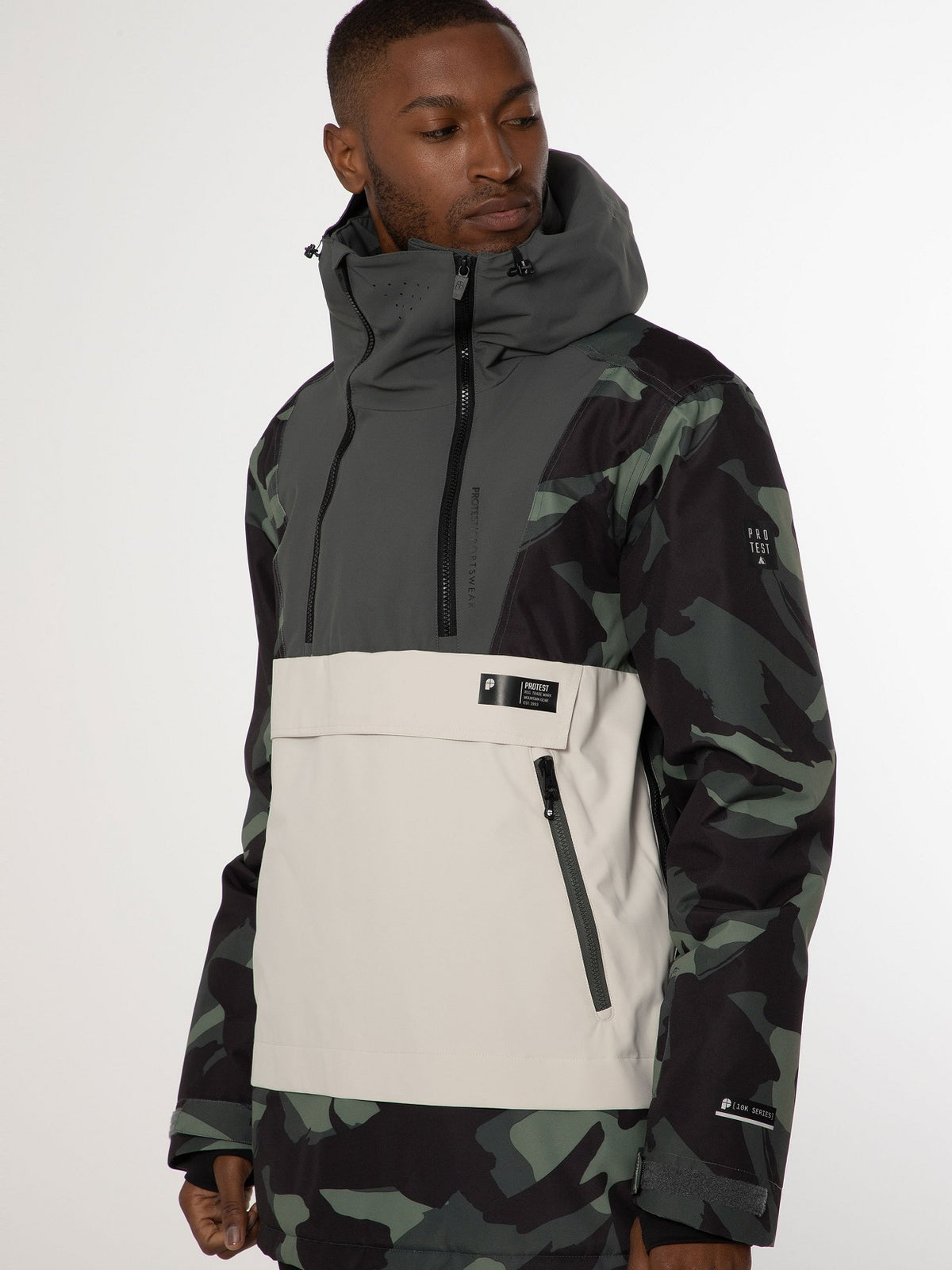 Protest Impulseby Anorak Jacket Hunter Green
