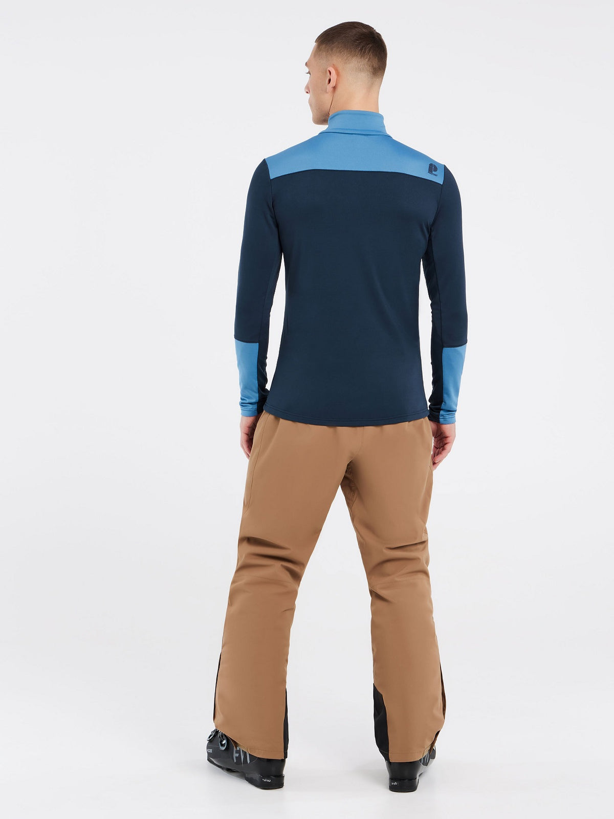 Protest Sitano 1/4 Zip Skivvy Blue Nights