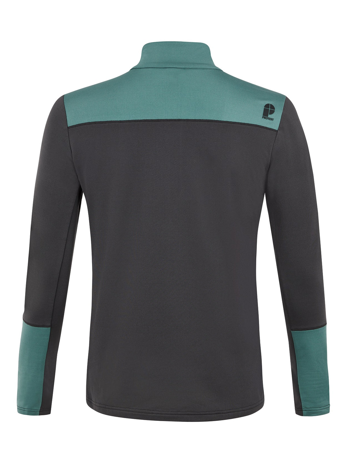 Protest Sitano 1/4 Zip Skivvy Deep Grey
