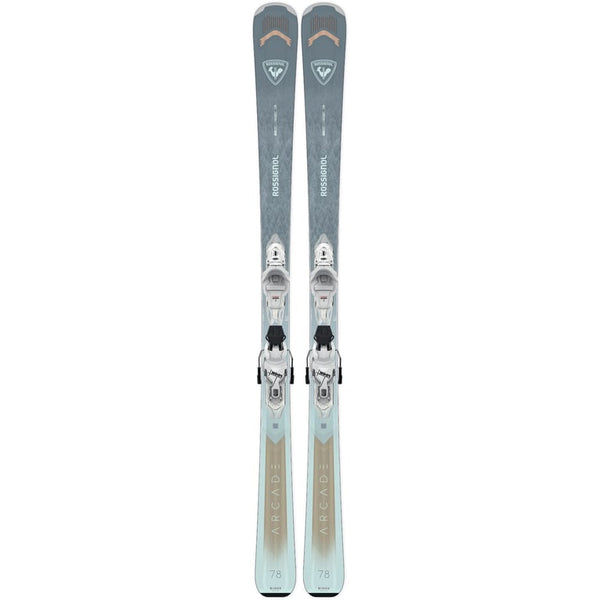 Rossignol Womens Arcade 78 Skis w/ Xpress 10 GW Bindings - Auski