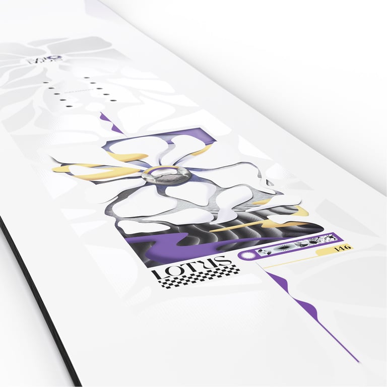 Lotus Snowboard w/ Rhythm Bindings Package - Image 10