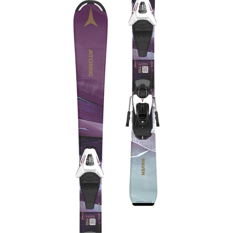 Kids Maven Girl 100-120 Skis - Image 5