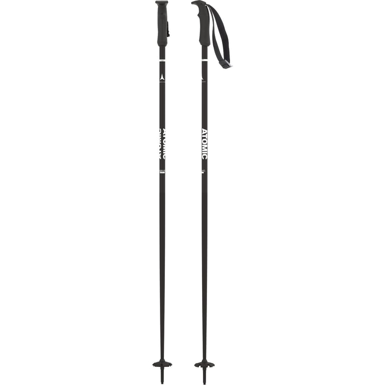 Womens Cloud Black Ski Poles - Image 1
