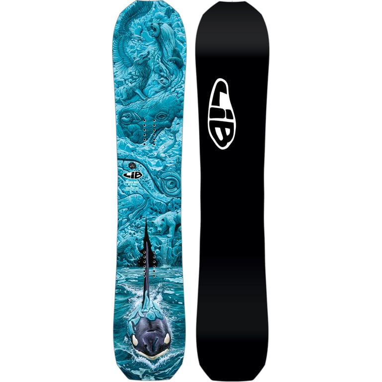 T.Rice Golden Orca Snowboard - Image 1