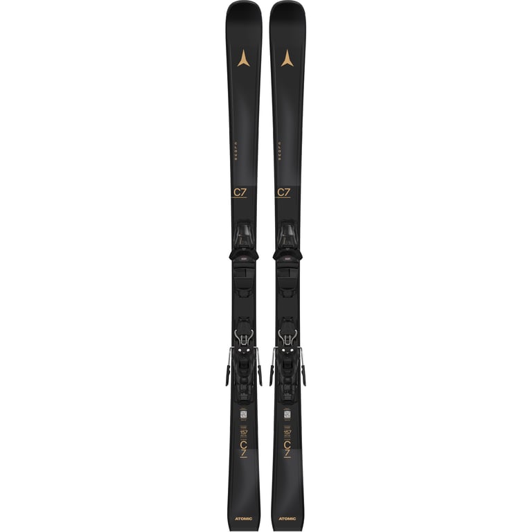 Womens Cloud C7 Black Skis - Image 1