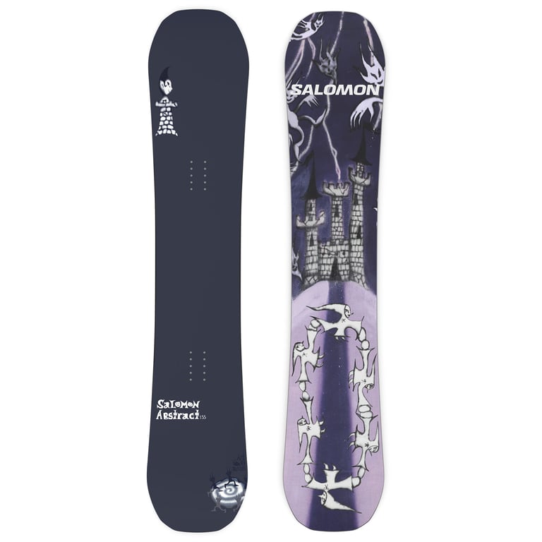 Mens Abstract Snowboard - Image 1