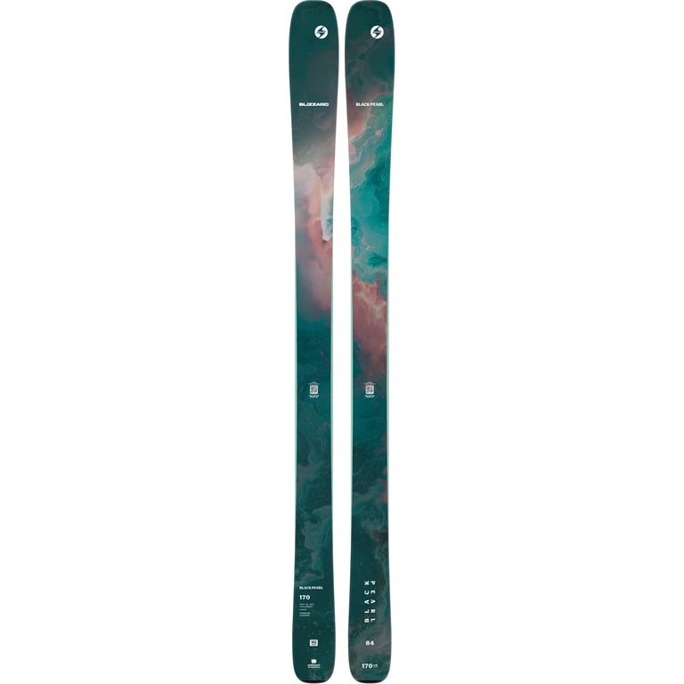 Womens Black Pearl 84 (Flat) Skis - Image 1