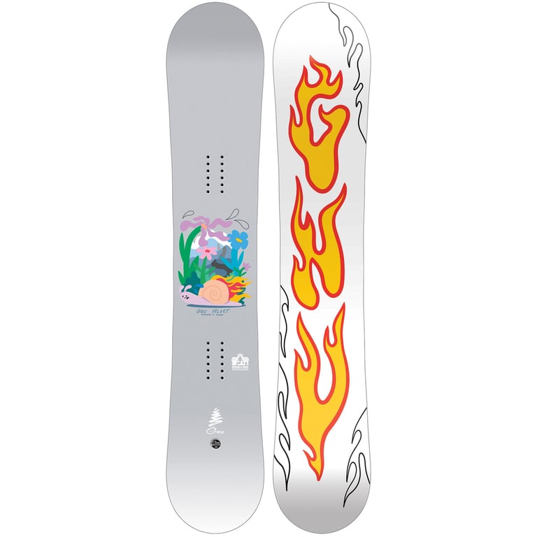 Womens Velvet Snowboard - Image 1